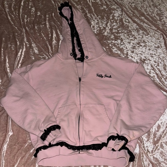 Teddy Fresh Light Pink Hoodie and Joggers - Picture 2 of 16